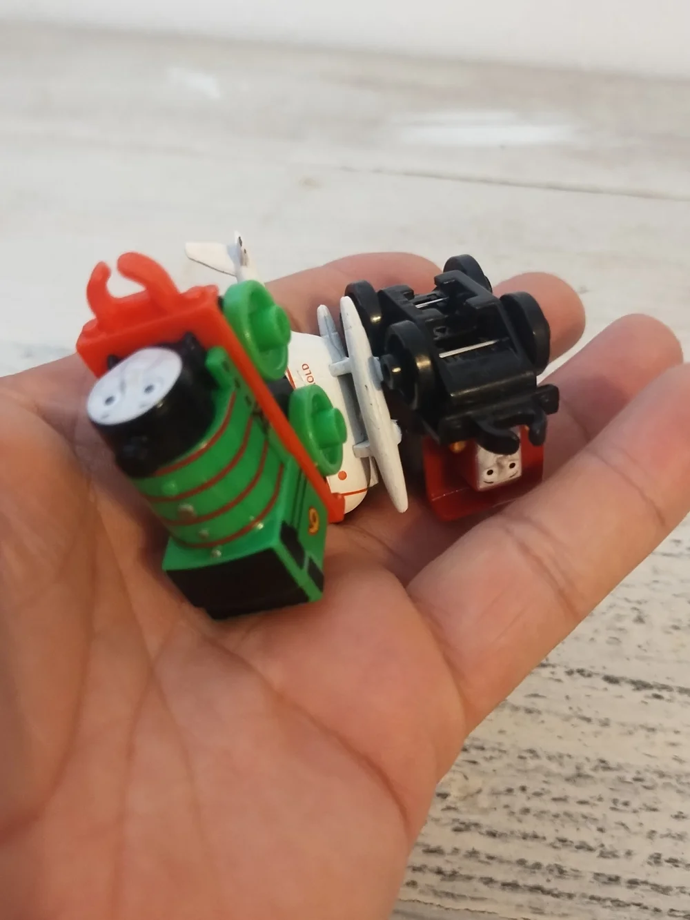 Thomas & Friends Minis Classic Percy Bertie & Friend Harold the Helicopte Mattel